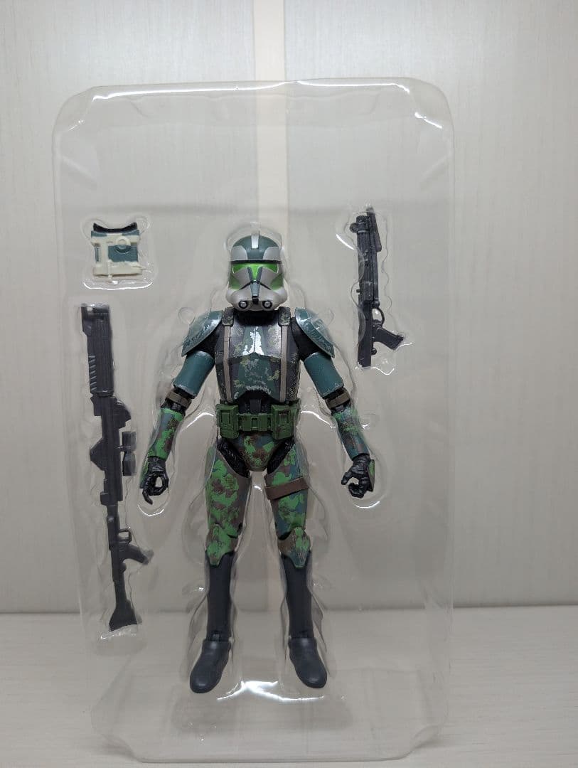 スターウォーズ ブラックシリーズ 6インチ クローンコマンダーグリー