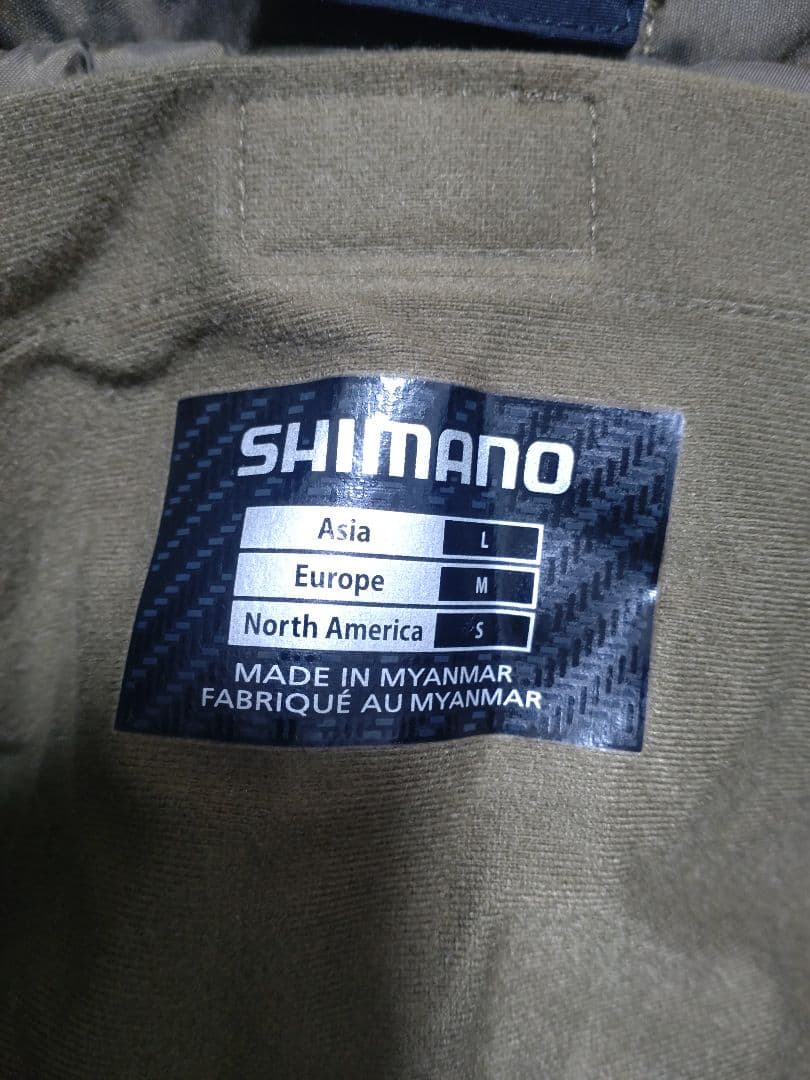 シマノ　ドライシールド　防寒パンツ　Lサイズ