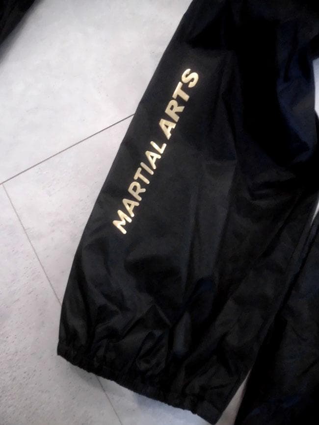 新品 アディダス MARTIAL ARTS サウナスーツ 上下セット 2XL 黒