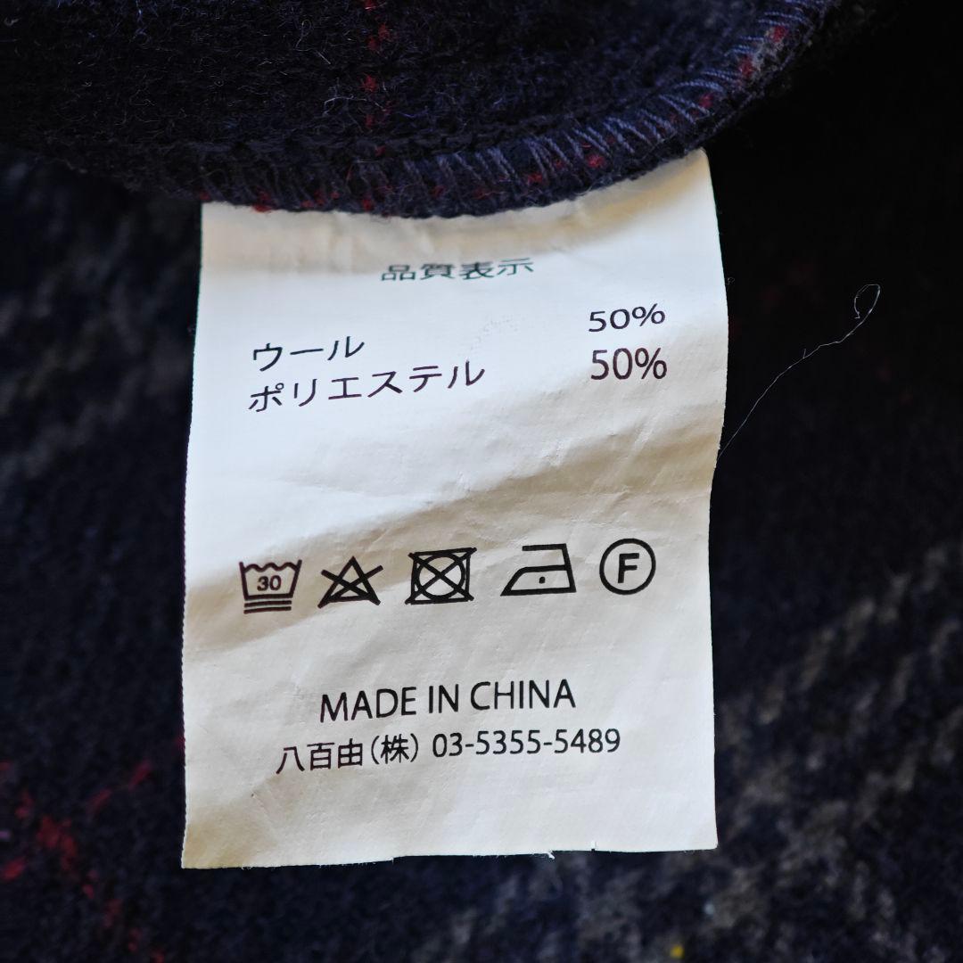 green clothing WOOL FLANNEL SHIRTS Lサイズ