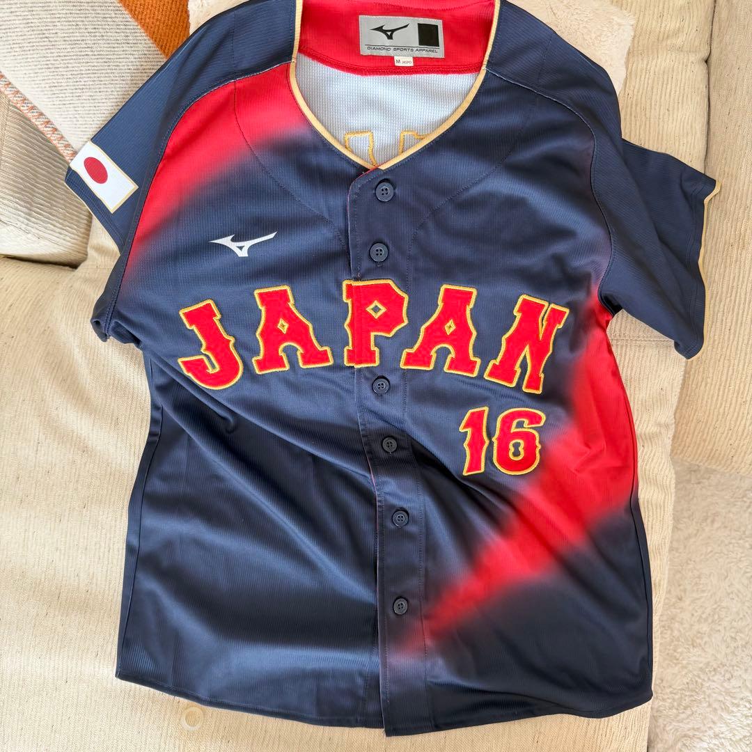 【新品】WBC 2026 大谷翔平 レプリカユニフォーム ビジター 16番 M