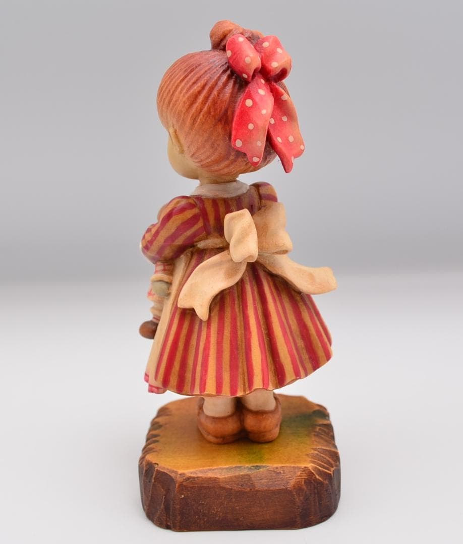 決して言わない　アンリ　ANRI　サラケイ　木彫り人形　イタリア　12.5ｃｍ