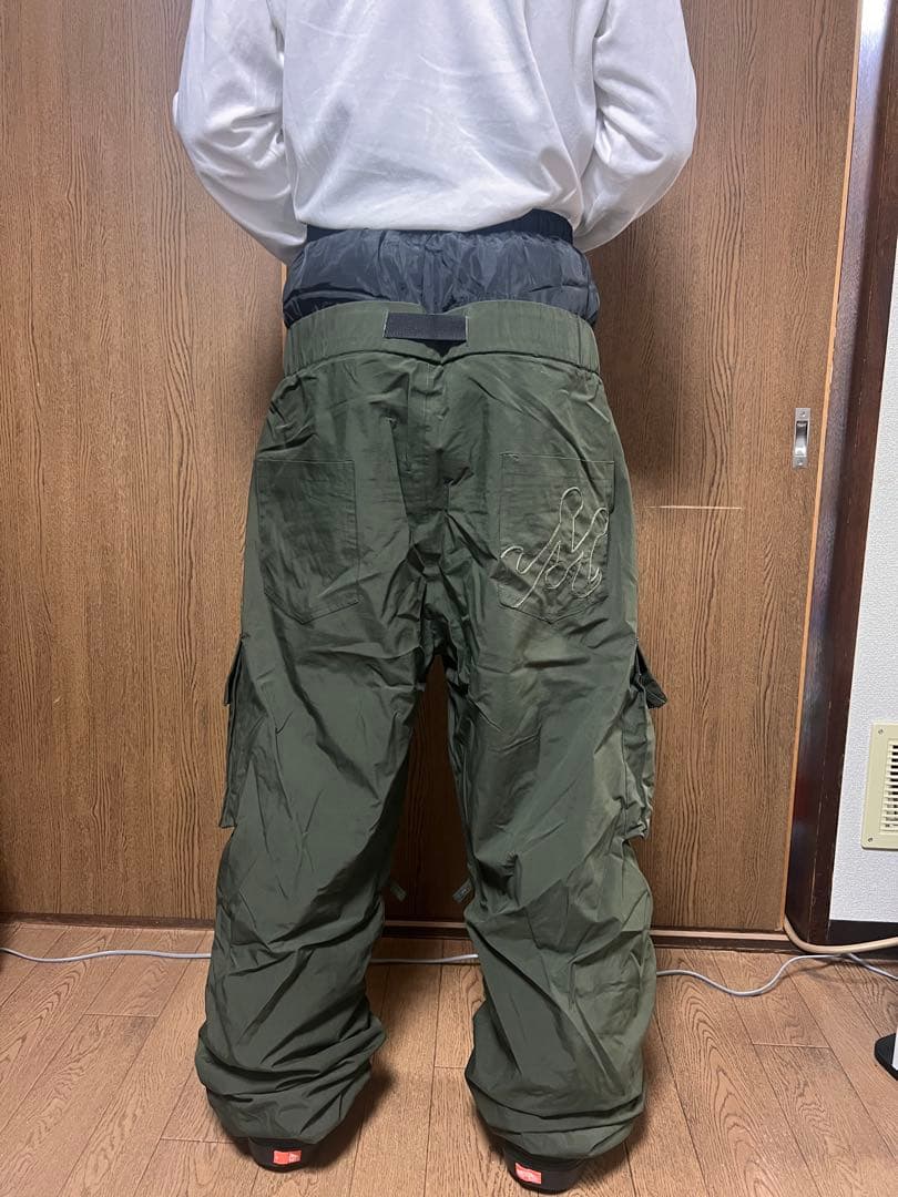 MAHF マーフ　オリーブグリーン スノーボード ウェア セット グラトリ ジブ