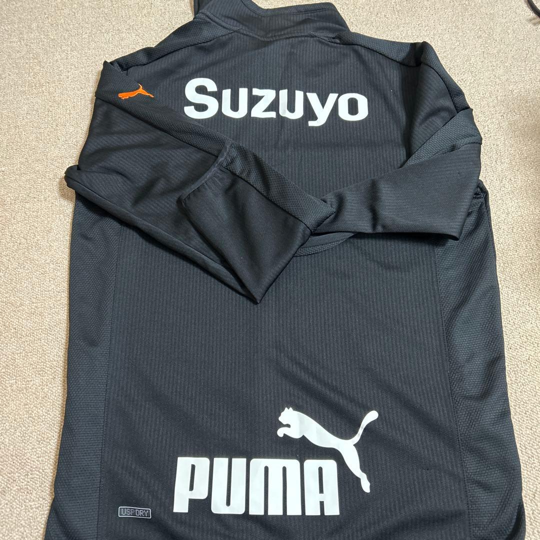 ❗️❗️清水エスパルス‼️PUMA 長袖ジャージ M 黒 SHIMIZU BANK