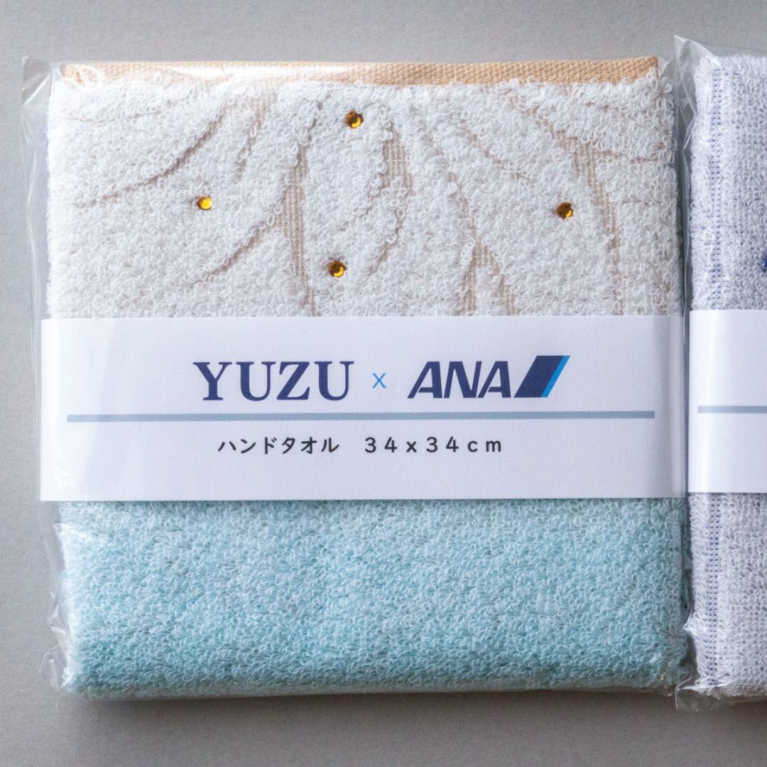 ＜ANA＞羽生結弦YUZUハンドタオル 2枚+ステンレスタンブラーセット