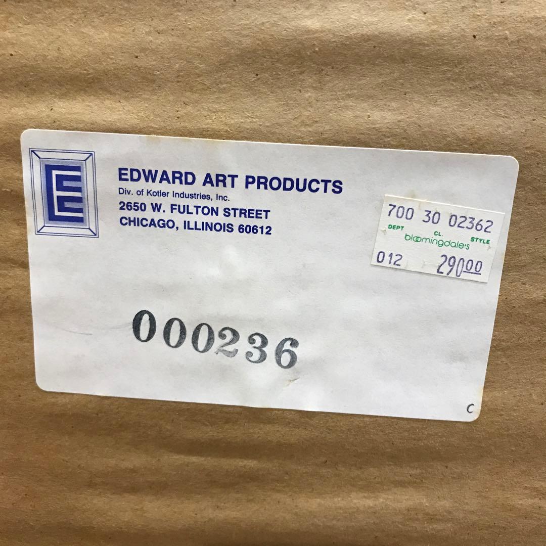 ポーリンカンパネリのポスター額縁入り　アメリカにて購入　中古品　かなり大サイズ