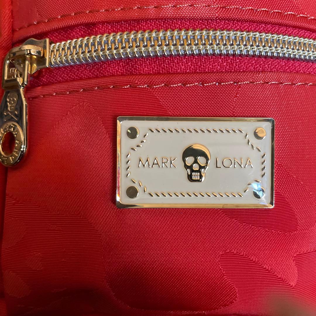 MARK & LONA オレンジ迷彩ボールポーチ