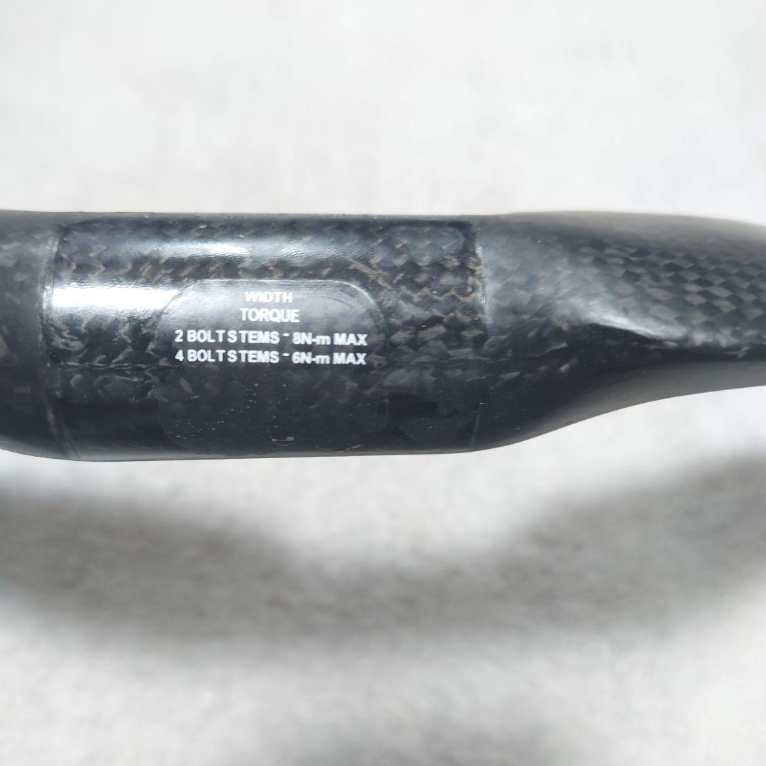 カーボンハンドル　370mm ピスト　トラックレーサー　即日発送