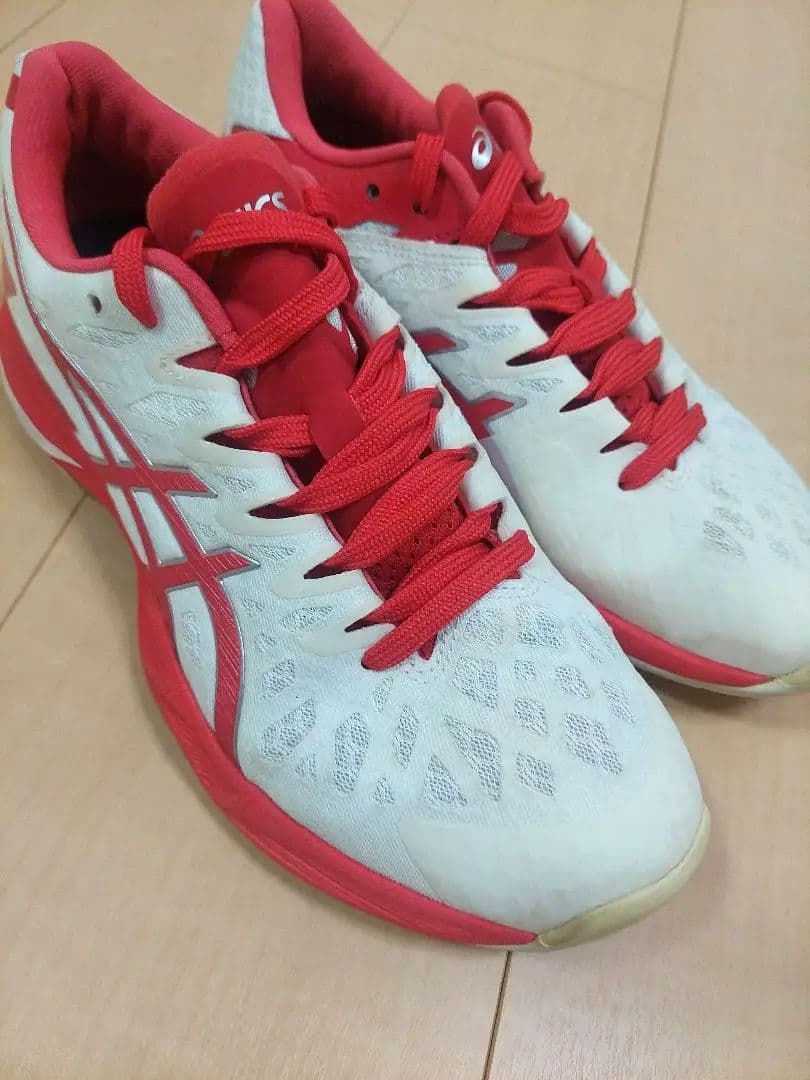 【美品】23.5 ASICS バレーボールシューズ V-swiftFF 2