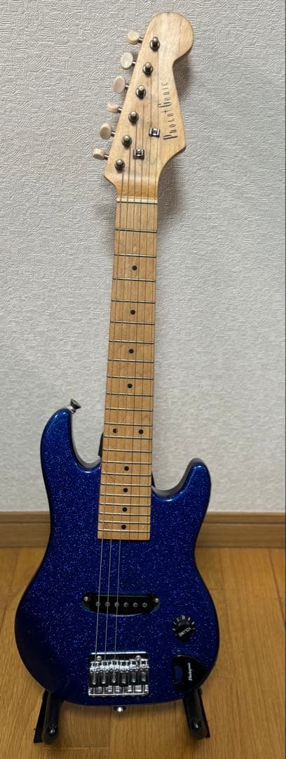 Photogenic ミニエレキギター ストラップ・ギタースタンド・ピッグ付