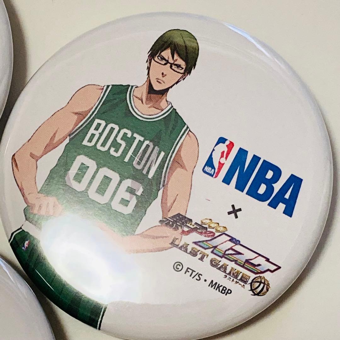 美品✳️劇場版『LASTGAME×NBA 黒子のバスケ コラボ缶バッジ 全8個』