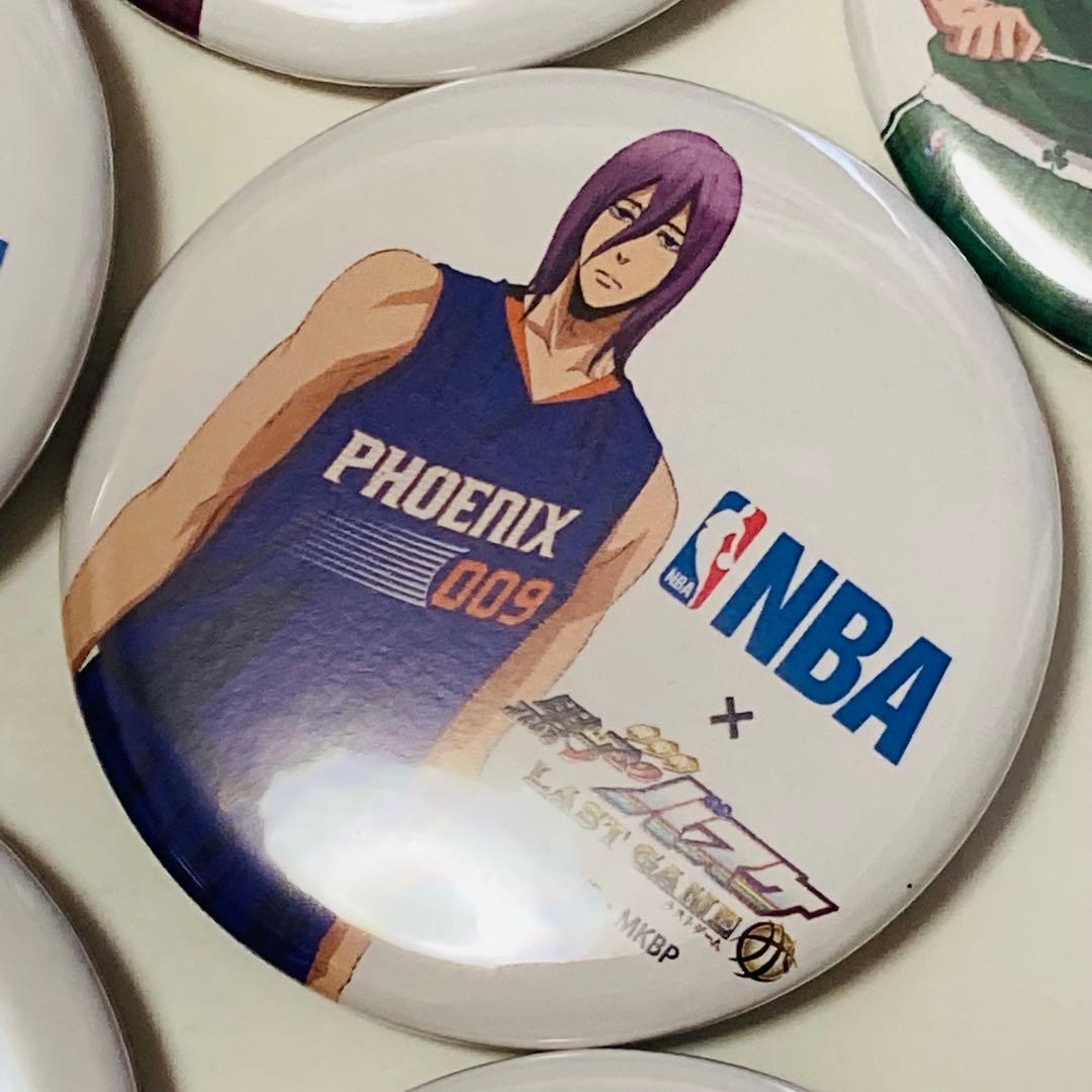 美品✳️劇場版『LASTGAME×NBA 黒子のバスケ コラボ缶バッジ 全8個』