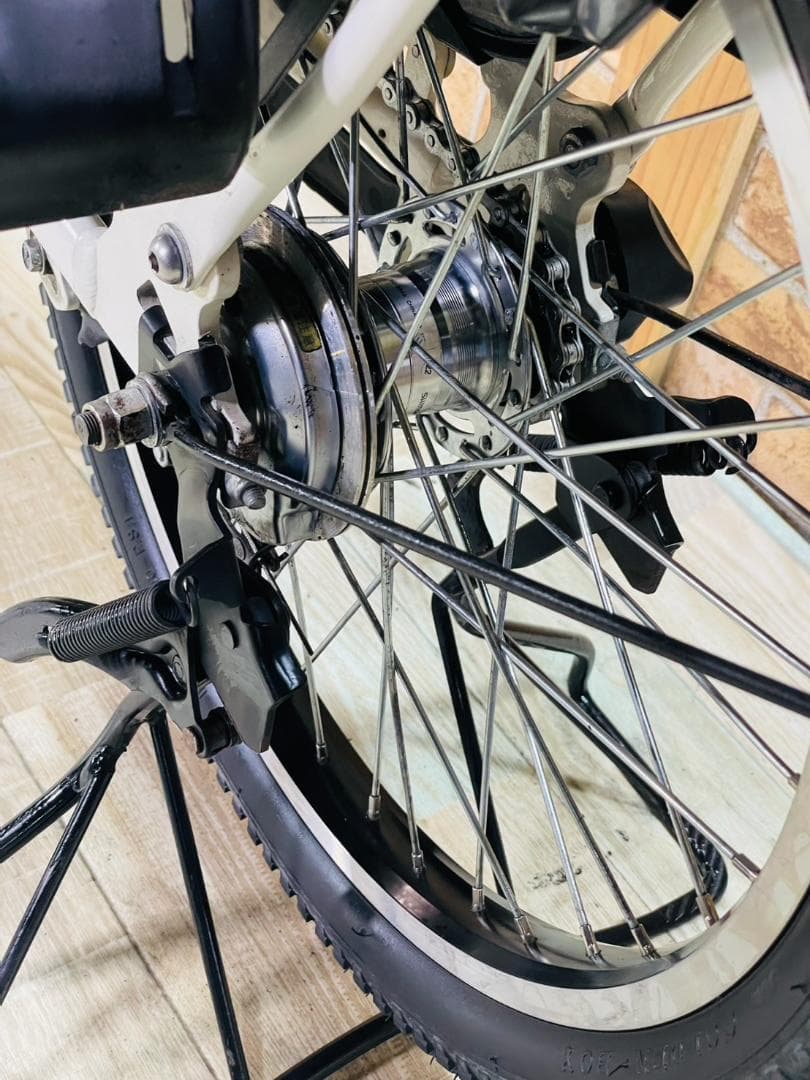 値上直前 ビッケ ブリヂストン　子供乗せ電動アシスト自転車 H3746