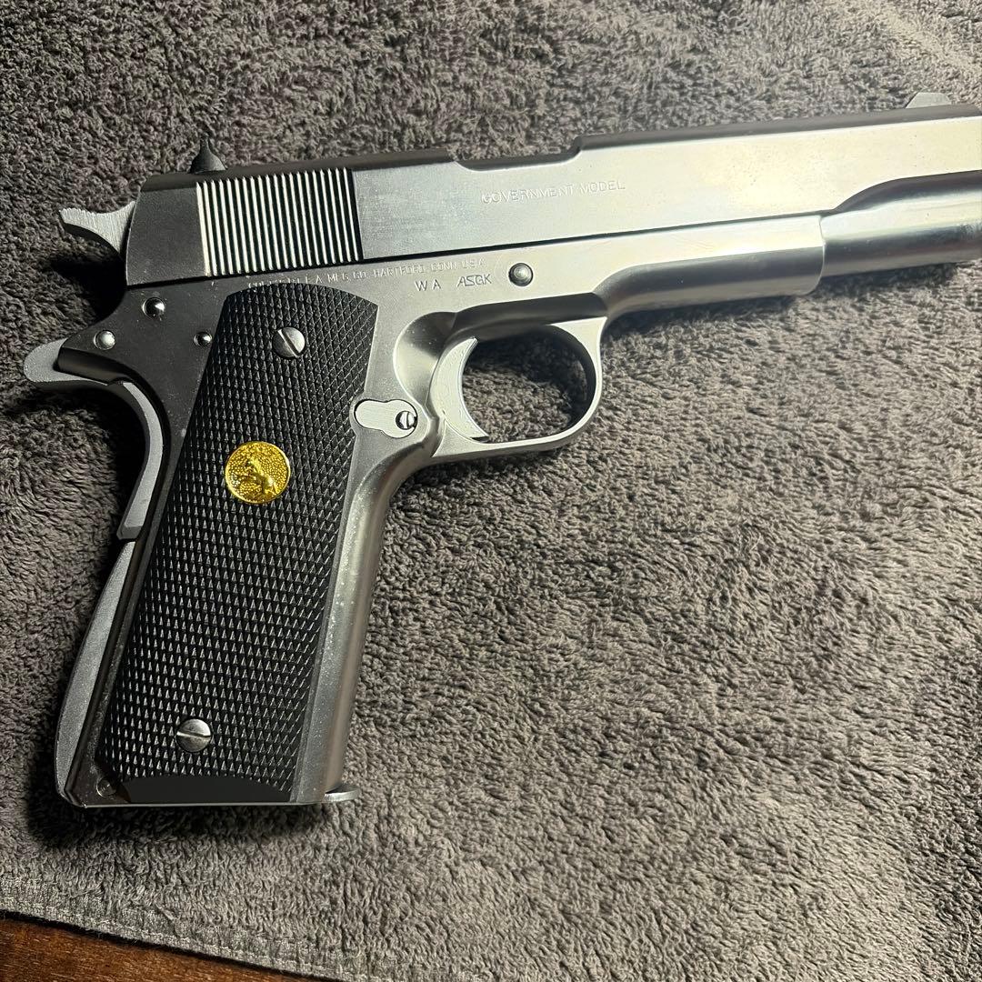WAのガスブローバックガン コルトガバメント　シリーズ80 MK.Ⅳ ジャンク