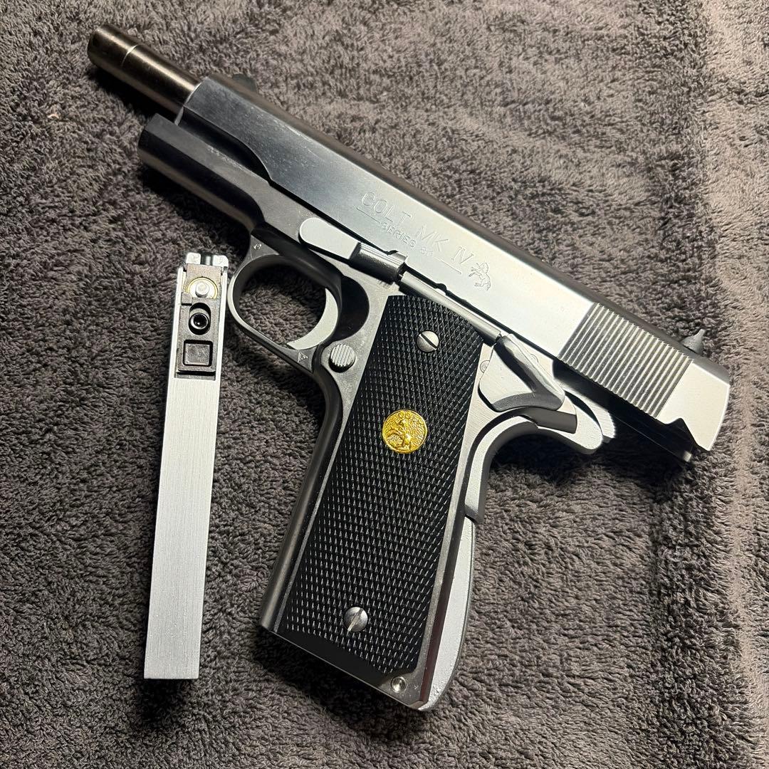 WAのガスブローバックガン コルトガバメント　シリーズ80 MK.Ⅳ ジャンク