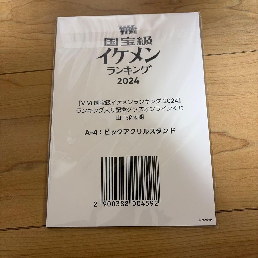 山中柔太朗　ViVi2024くじ