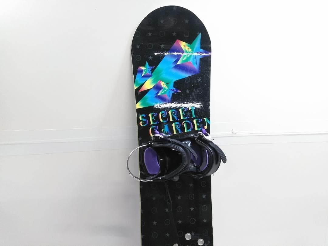 シークレットガーデン 143cm ビンS/M 子供 レディース スノーボード◇