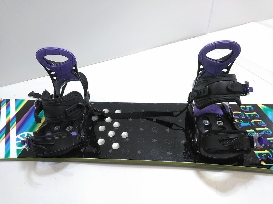 シークレットガーデン 143cm ビンS/M 子供 レディース スノーボード◇