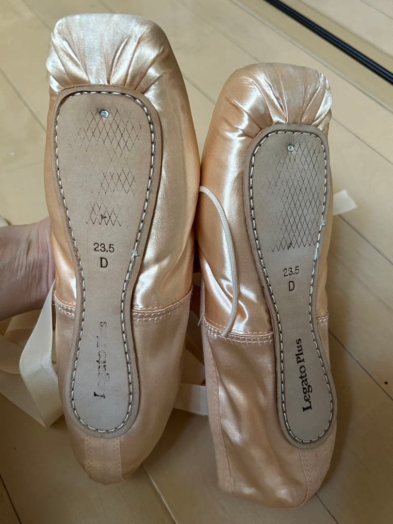 ボンジュバレリーナのトウシューズ　レガートプラス