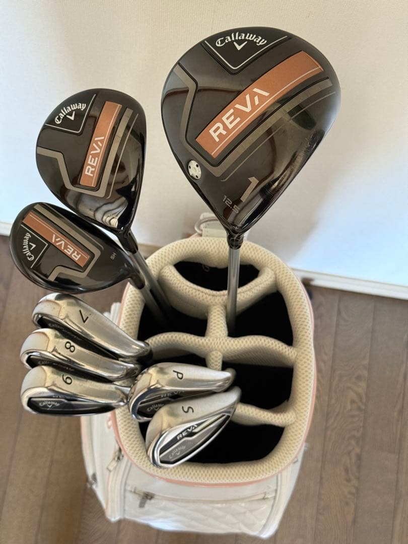 Callaway REVA レディースクラブセット　ホワイト