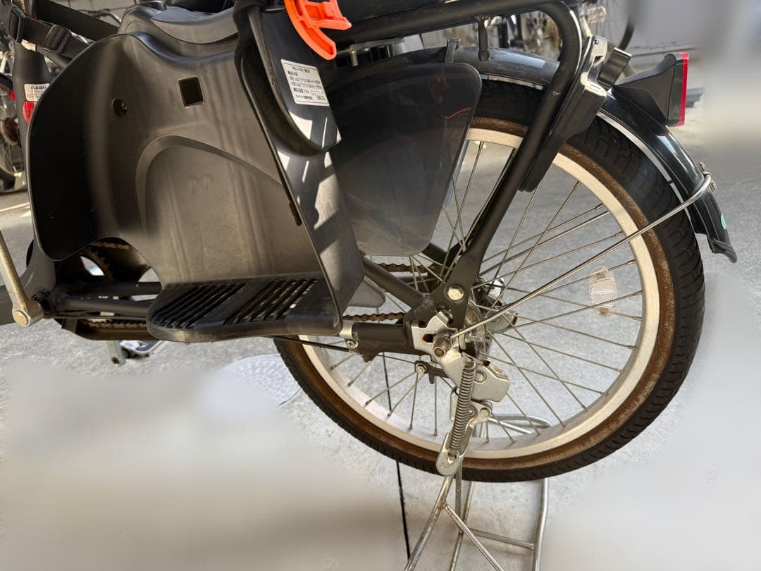 前後チャイルドシート付き非電動自転車
