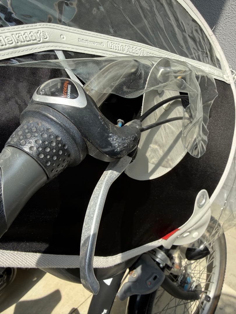 前後チャイルドシート付き非電動自転車