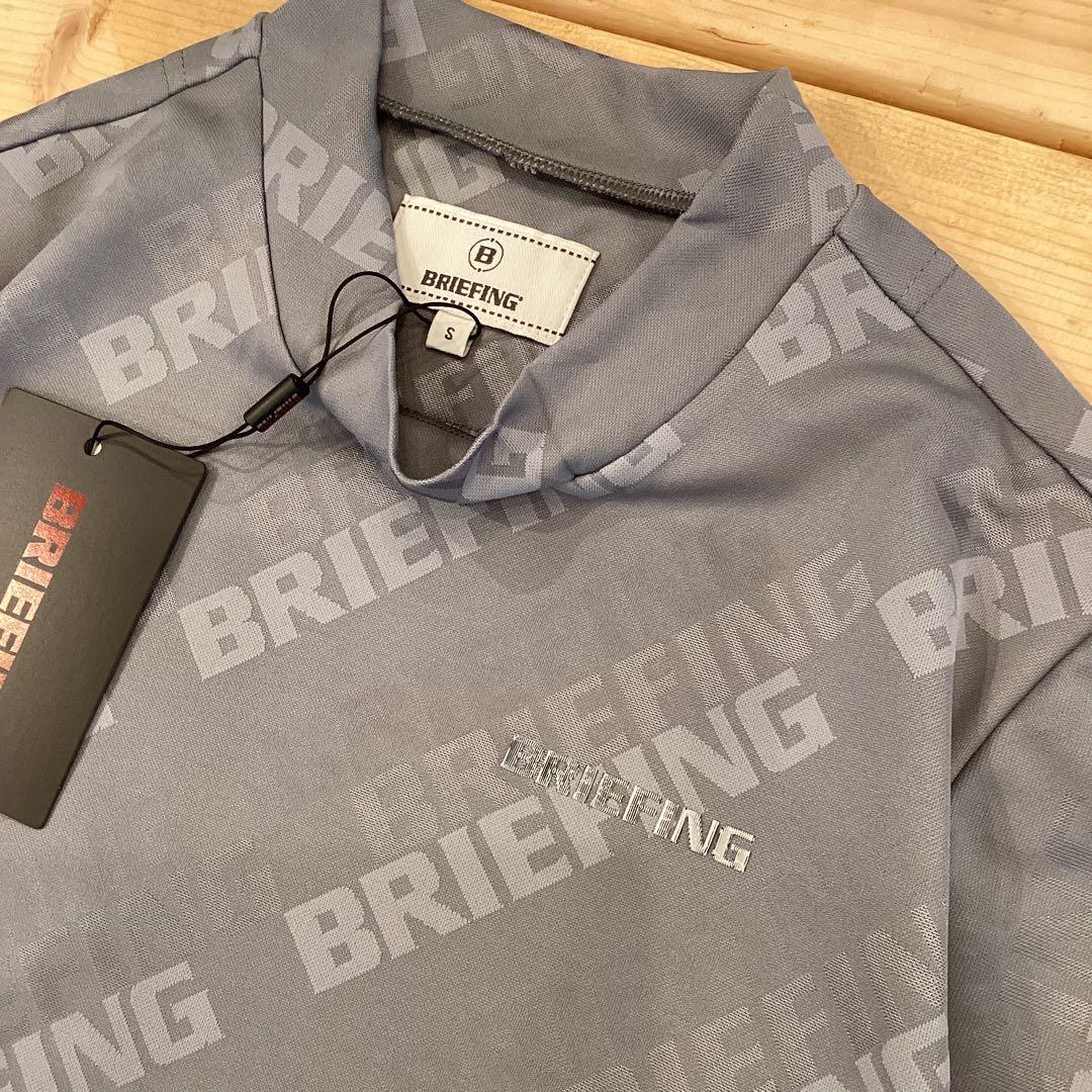 新品　BRIEFING WS SHADOW LOGO JQ HIGHNECK S