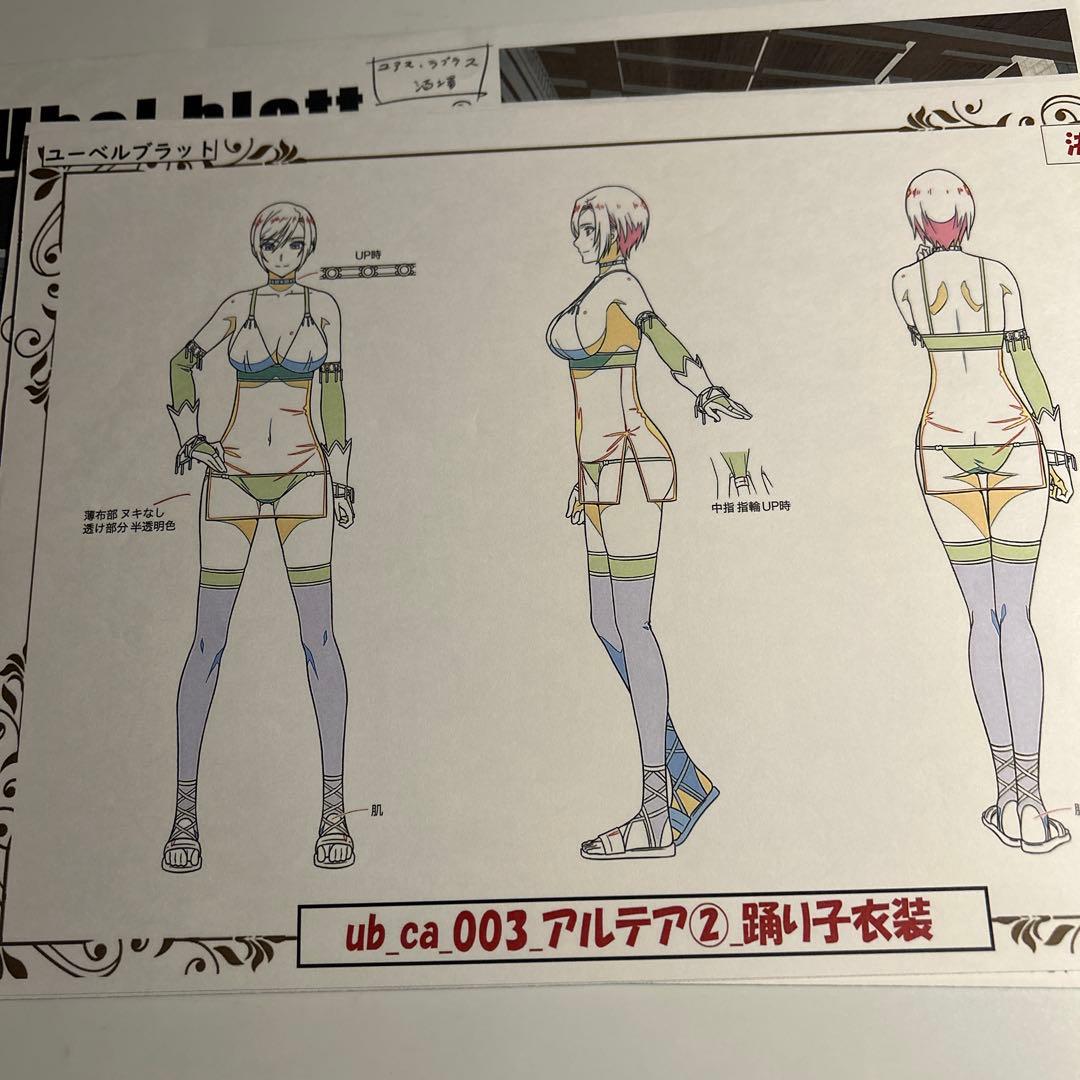 「ユーベルブラット」#8 キャラクター設定資料