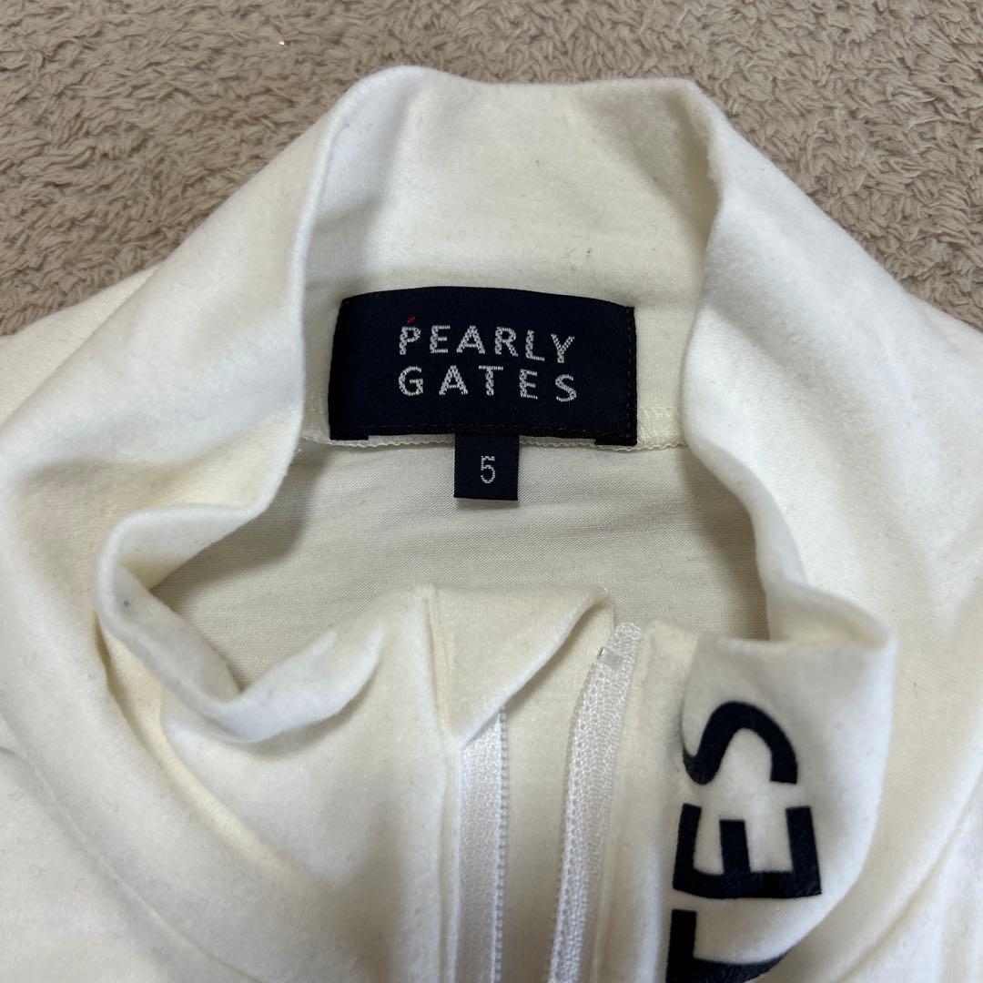 PEARLY GATES ホワイト長袖シャツ サイズ5
