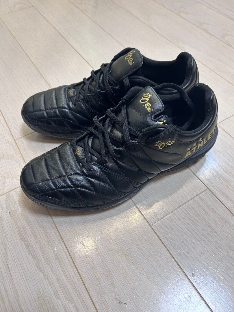 ATHLETA O Rei ブラック サッカーシューズ