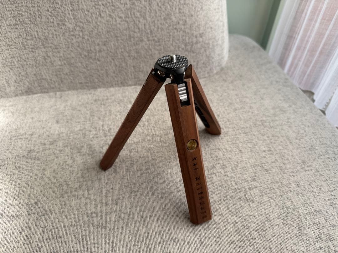 [美品]丙MATSUMOTO 木製三脚(おまけ付き)