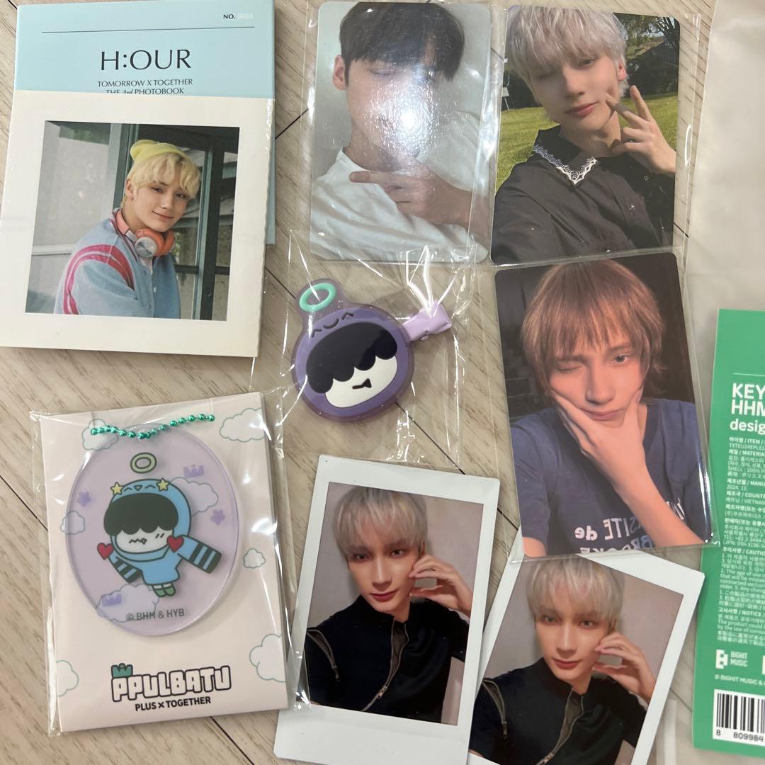 TXT プルバトゥ初期フムニャリン キーリング 未開封品トレカヘアクリップ