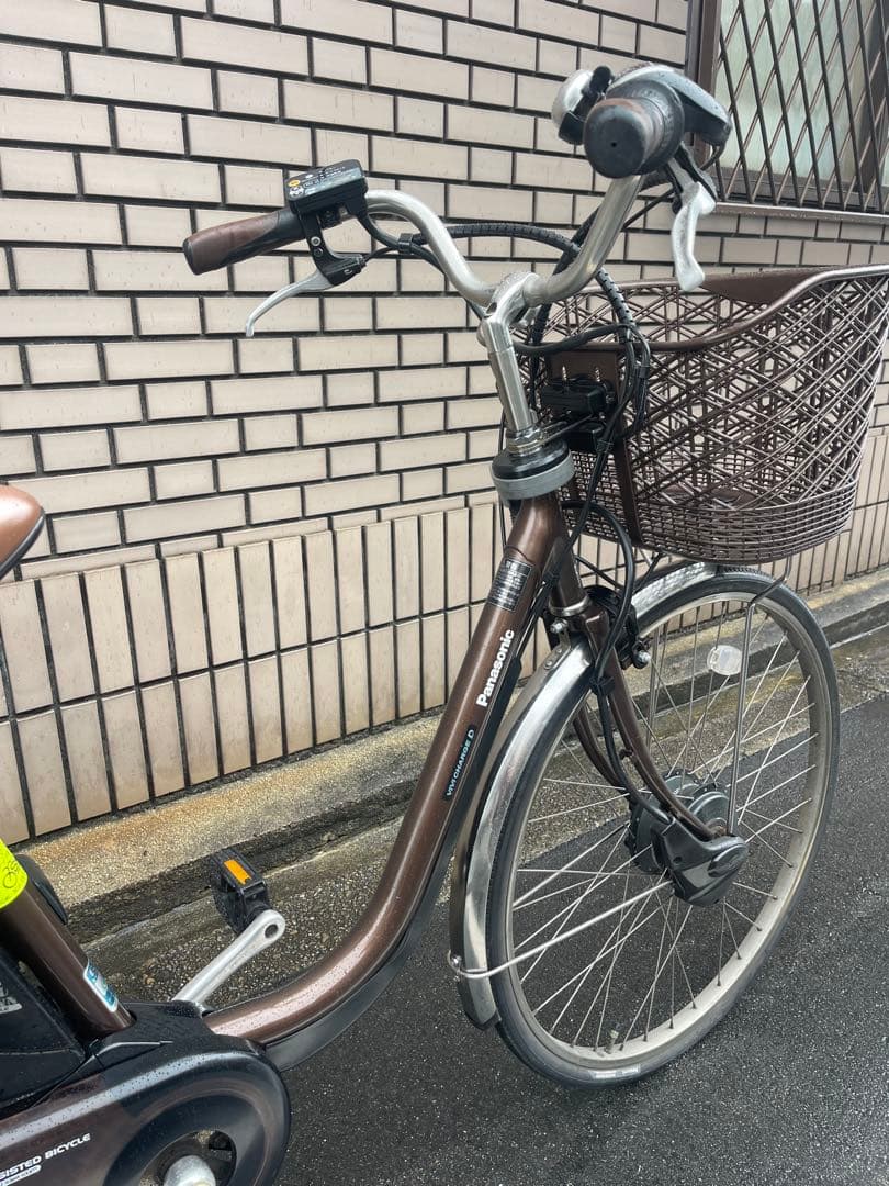 26インチパナソニック電動アシスト自転車8.9ah