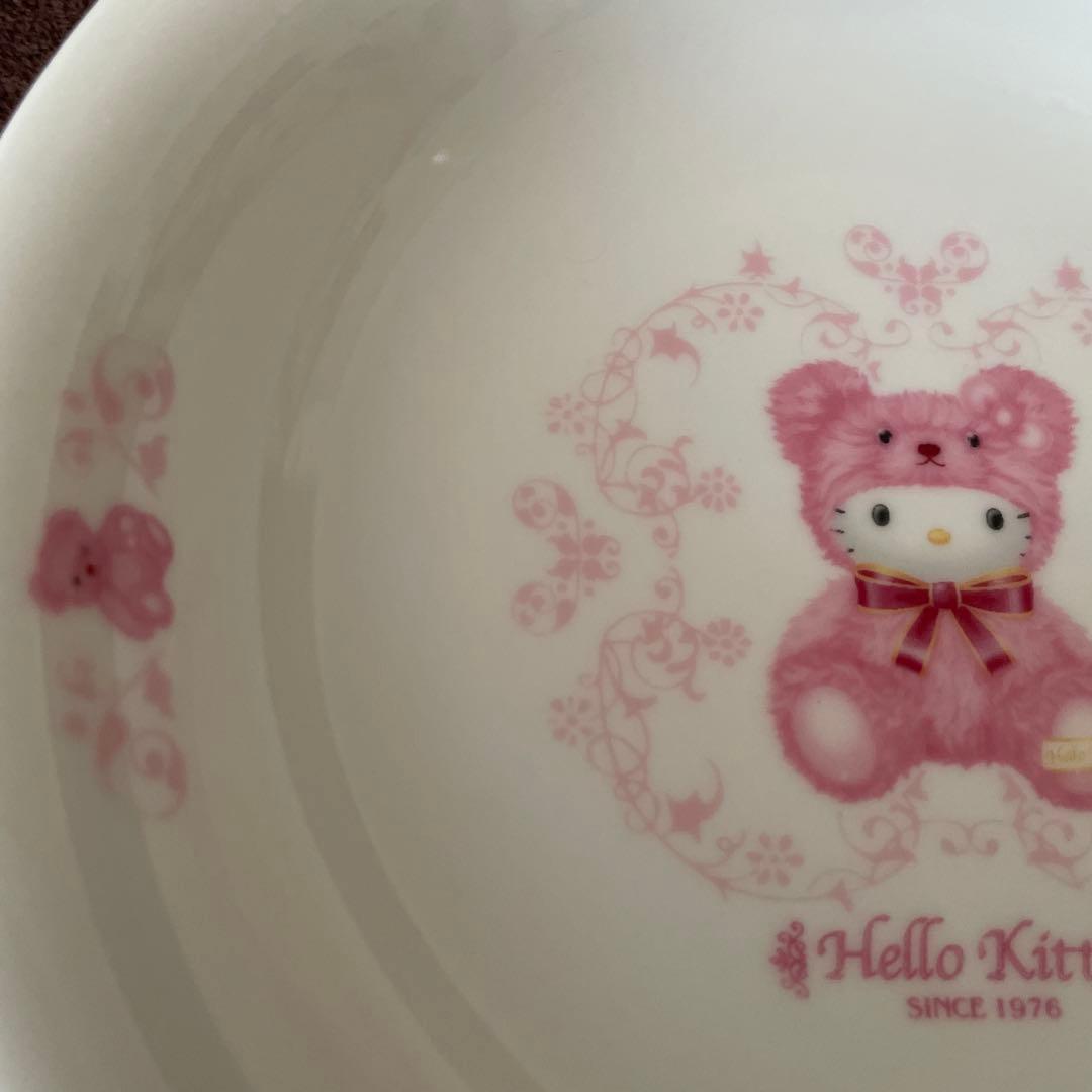 激レア‼️テディキティお皿とレンゲセット