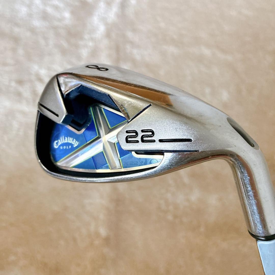 Callaway X-22 キャロウェイ 8番 8i 単品 アイアン レディース