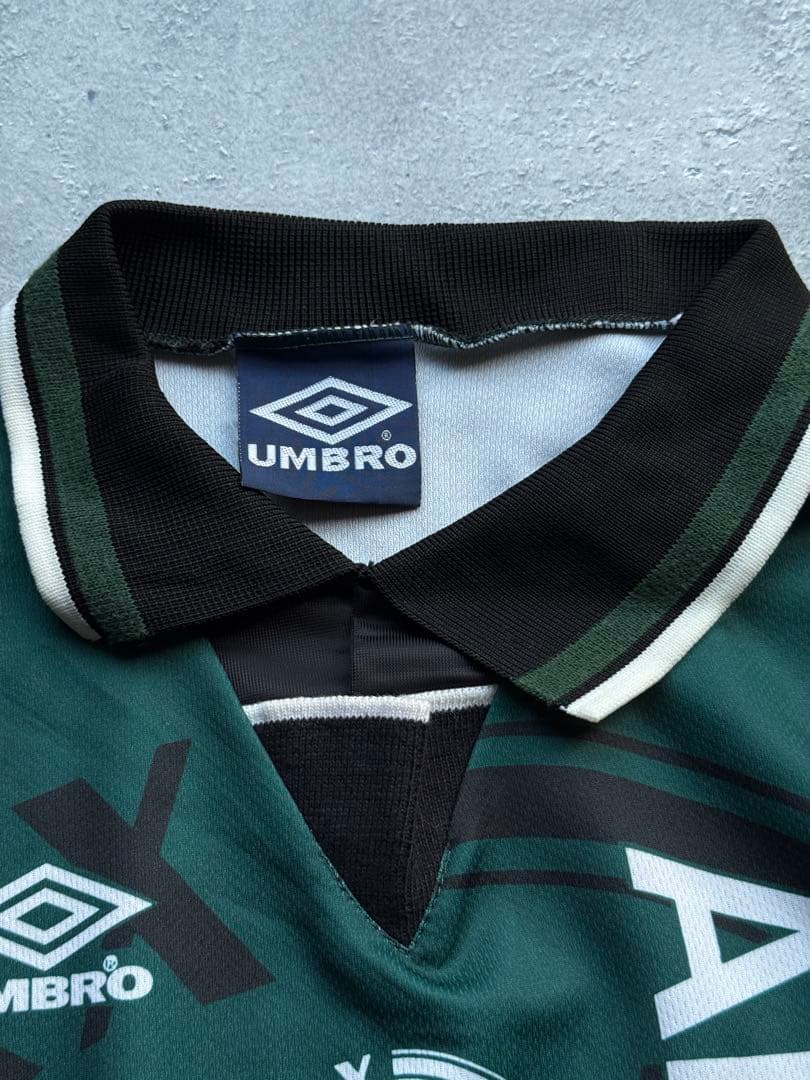 最終値下げ 希少 UMBRO アヤックス 95-96 アウェイ ゲームシャツ