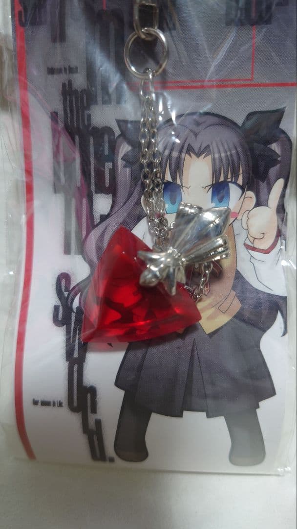 セット Fate stay night 凛のペンダント型 キーホルダー チャーム