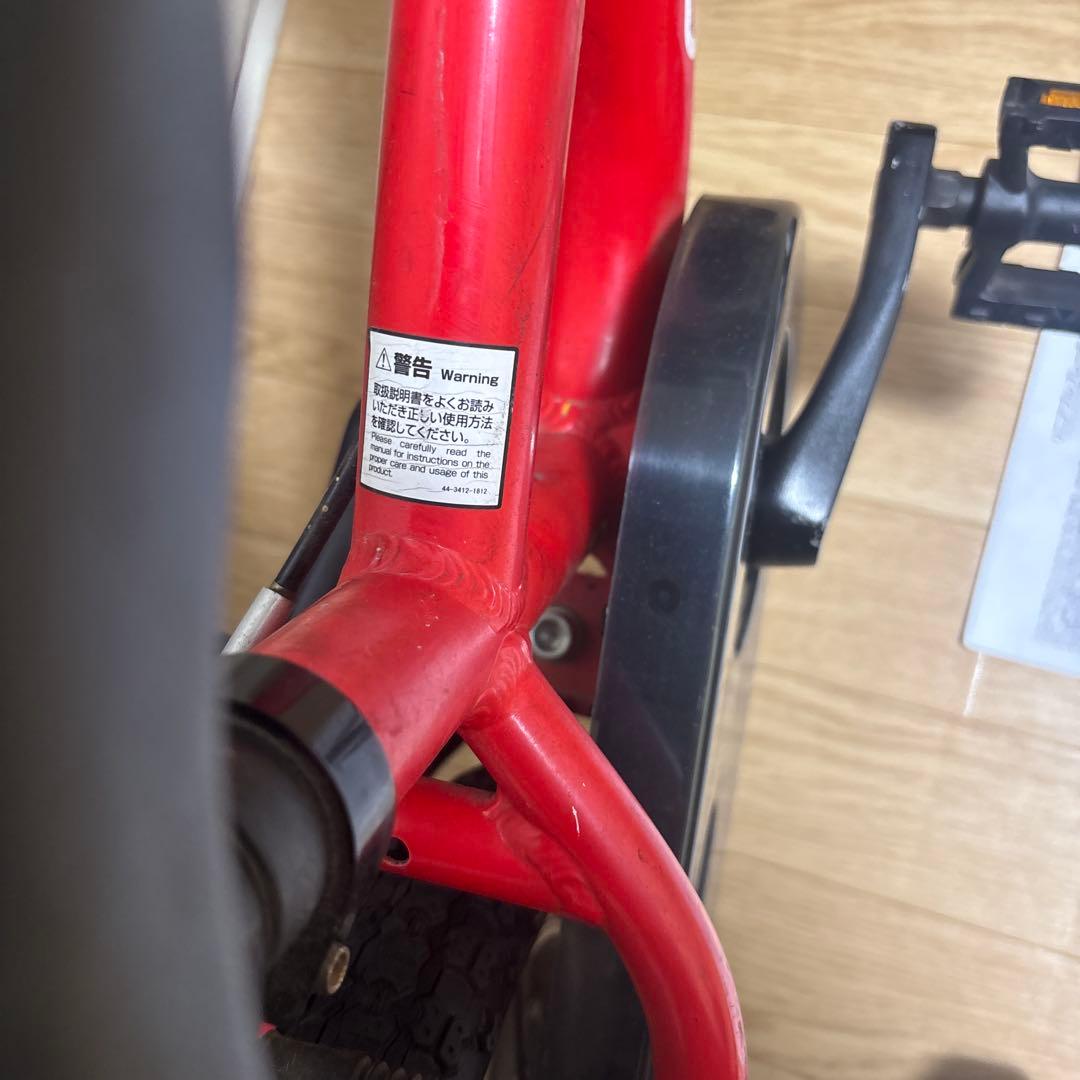 mont-bell 自転車 子供用 14インチSCHEIDEGG モンベル　赤