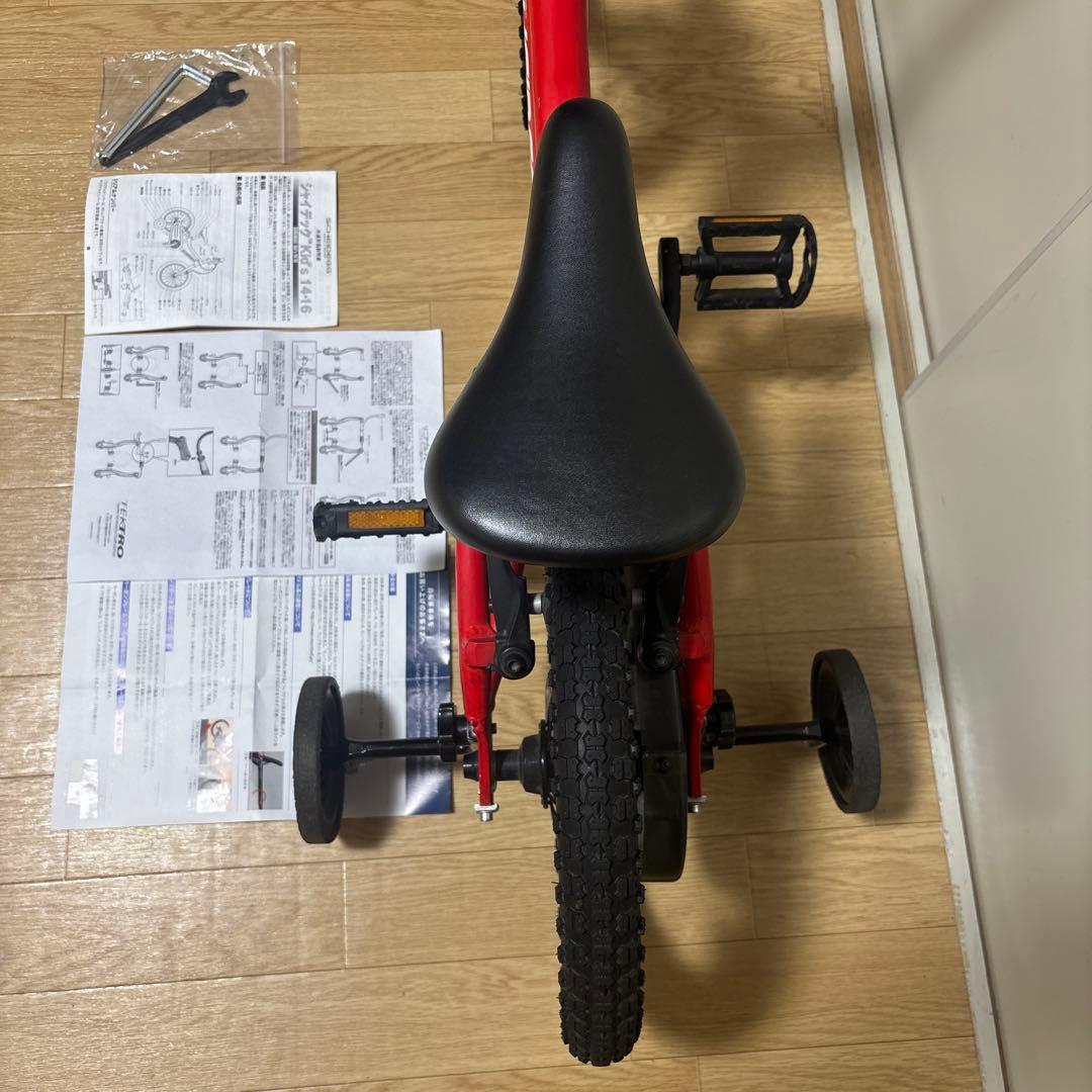 mont-bell 自転車 子供用 14インチSCHEIDEGG モンベル　赤