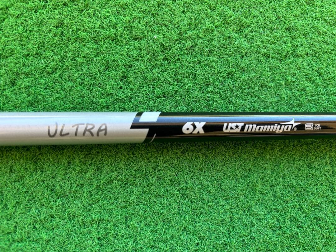 USTマミヤ アッタス RX ウルトラ ブラック 6X キャロウェイスリーブ付き
