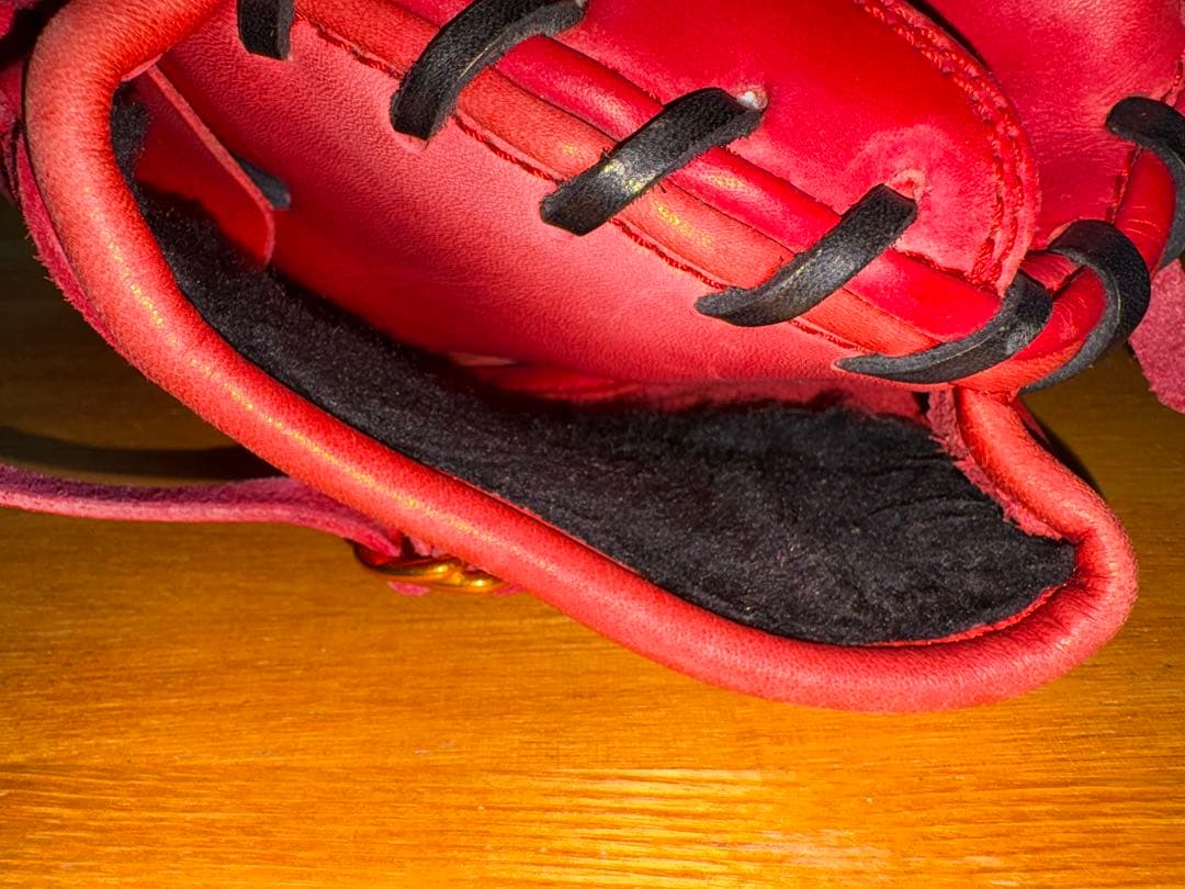 パ*ネ様 Nike 軟式グローブ キャッチャーミット　赤　城島モデル