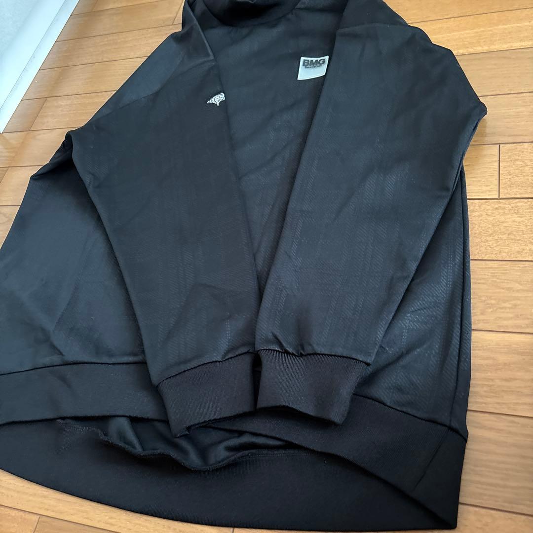 美品☆BEAMS GOLF☆モックネック☆長袖☆ブラック☆L☆ビームスゴルフ