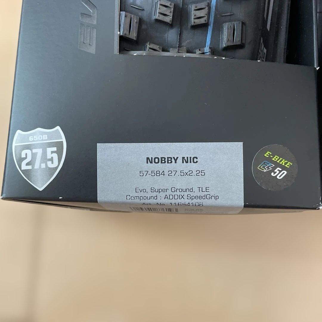 セール シュワルベ NOBBY NIC 27.5 x 2.25 2本組　未使用