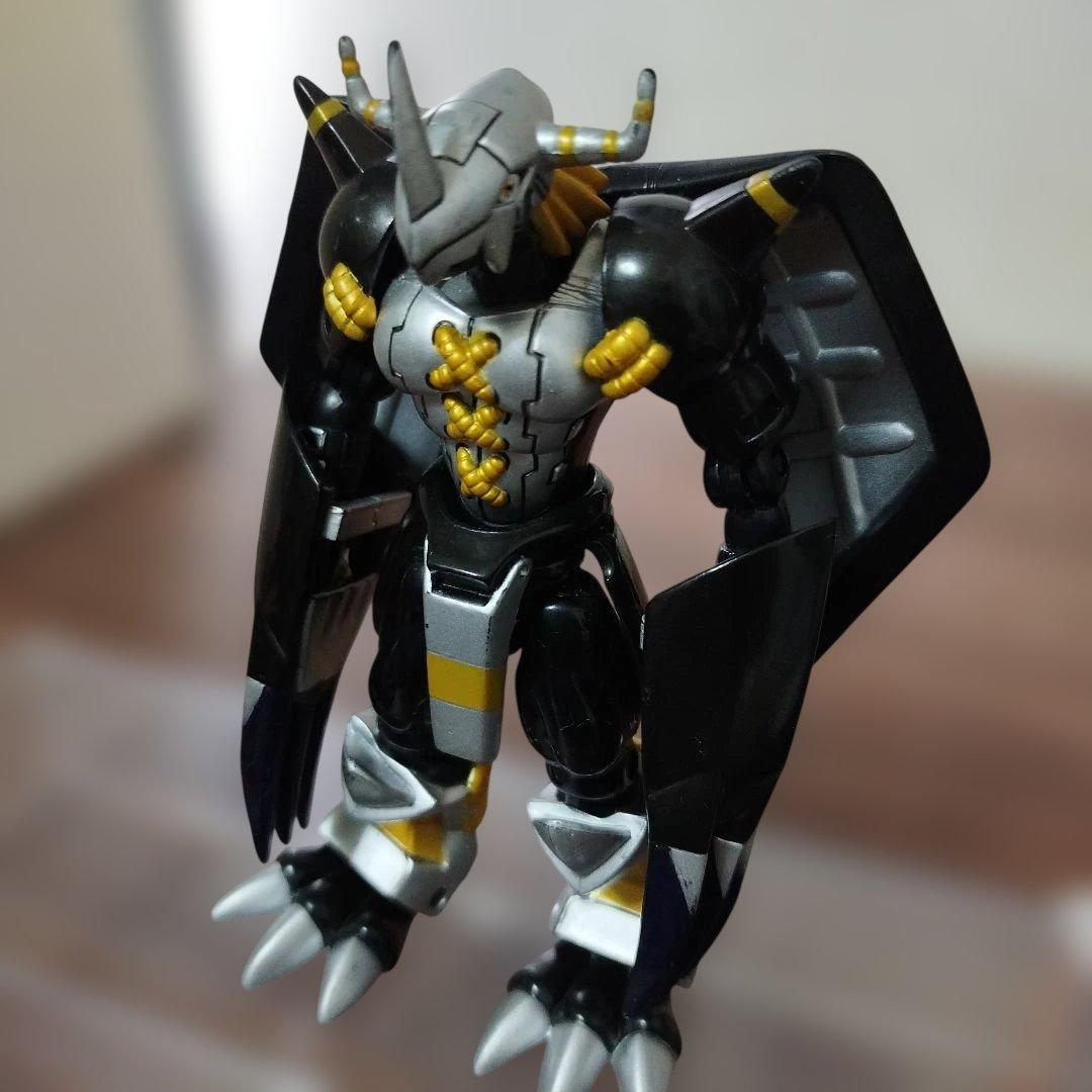 デジモン　D-real　ブラックウォーグレイモン　フィギュア 当時物