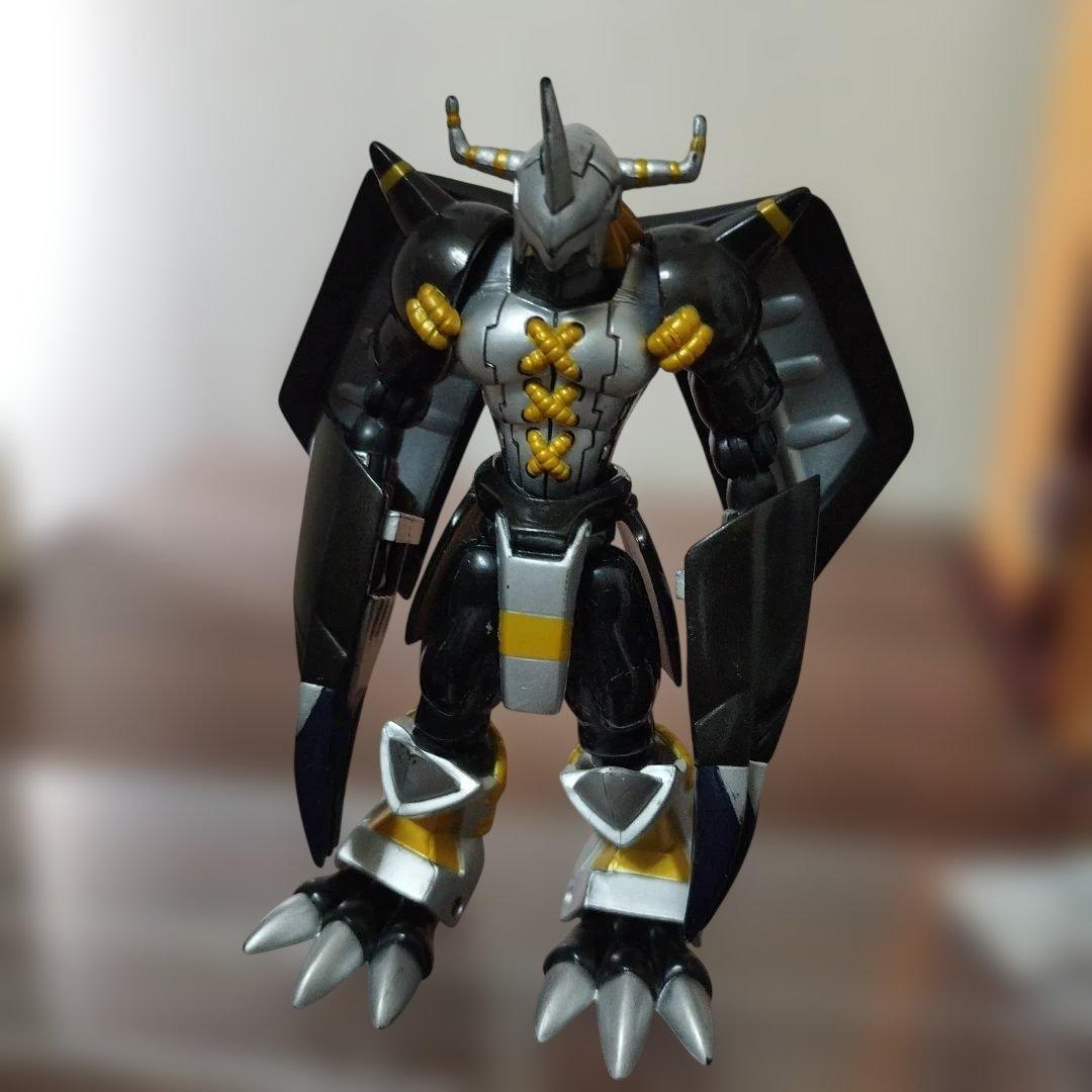 デジモン　D-real　ブラックウォーグレイモン　フィギュア 当時物