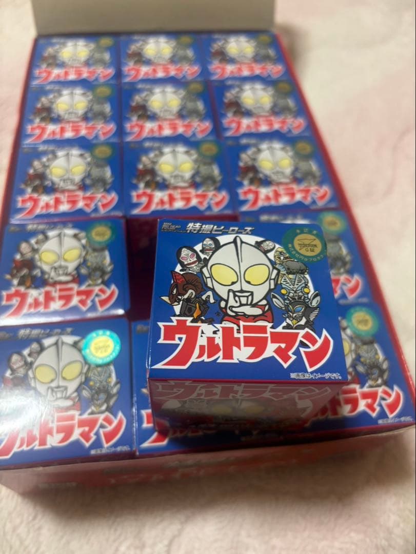 ウルトラマン 特撮ヒーローズ　ミニビッグヘッドフィギュア