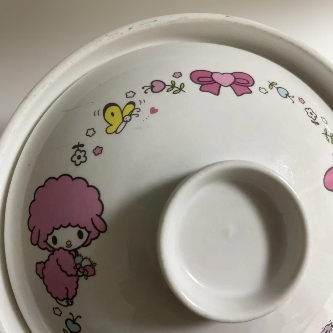 マイメロディフタ付きどんぶり　2005食器　レトロ　レア