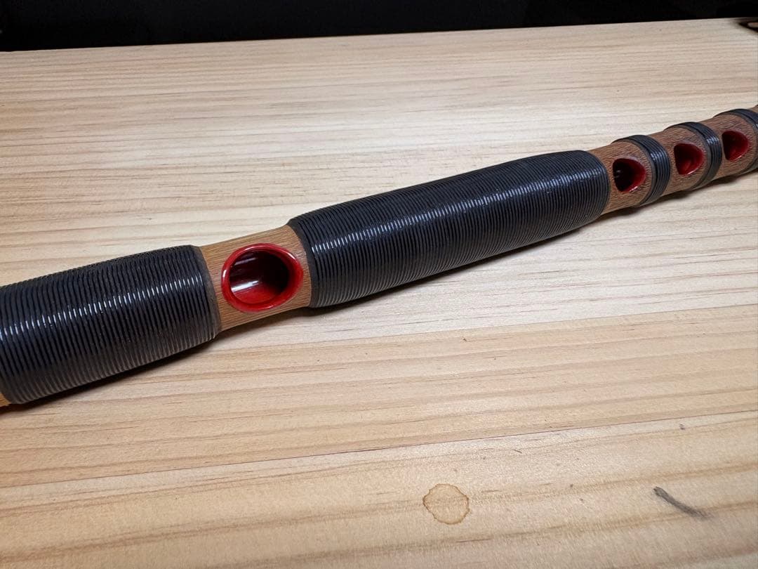 龍笛　本管　雅楽器　約40cm