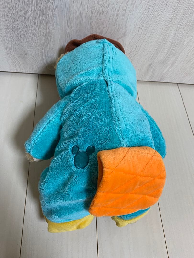 希少 ダッフィー カモノハシペリー ぬいぐるみ ディズニー 限定品 コスチューム