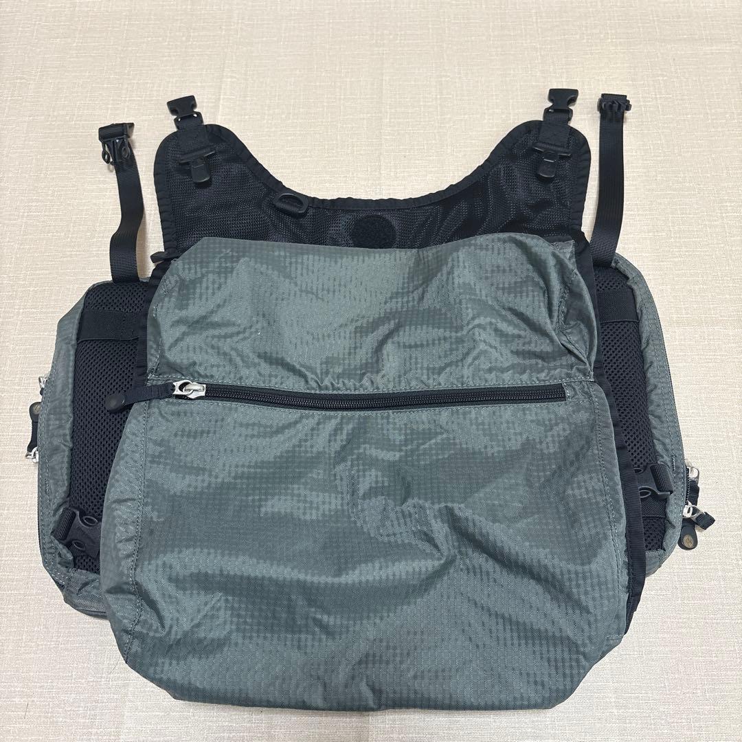 mont-bell フィッシングベスト グレー